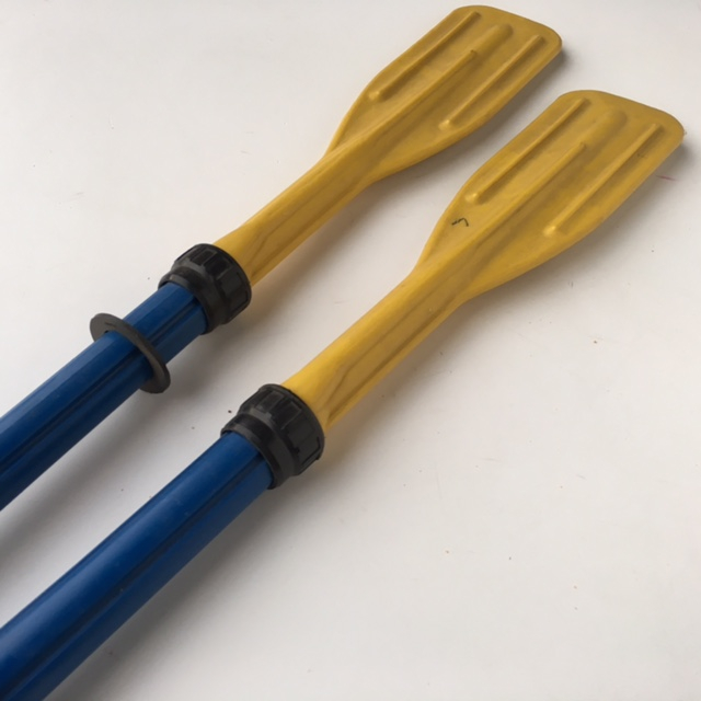 OAR, Paddle - Plastic Blue Yellow